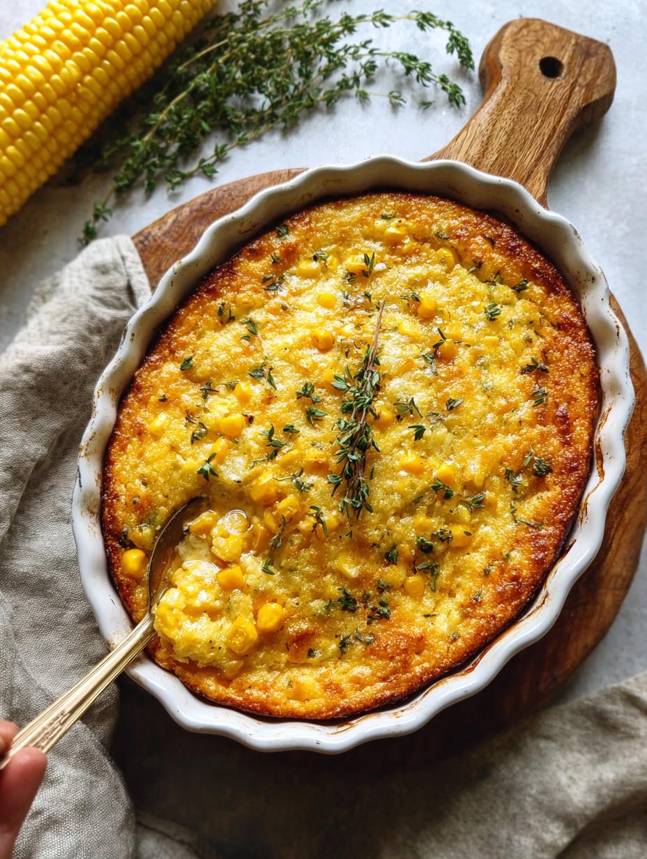 Sweet Corn Pudding: Decadent 15-Min Prep Comfort 5 Sweet Corn Pudding: Decadent 15-Min Prep Comfort - Creamy texture of sweet corn pudding