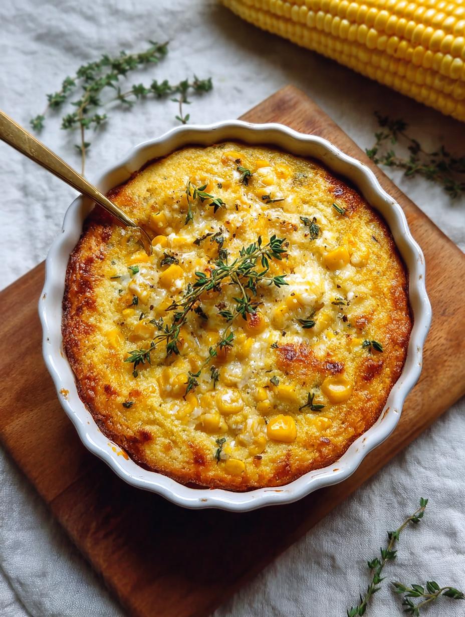 Sweet Corn Pudding