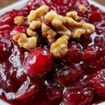 Sweet Nutty Cranberry Sauce
