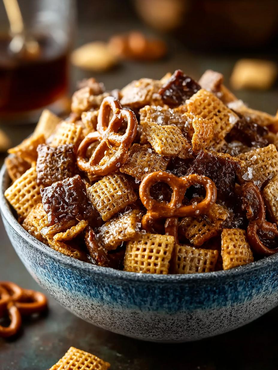 Sweet Salty Toffee Chex: 7 Irresistible Snack Ideas - Sweet Salty Toffee Chex - main visual representation