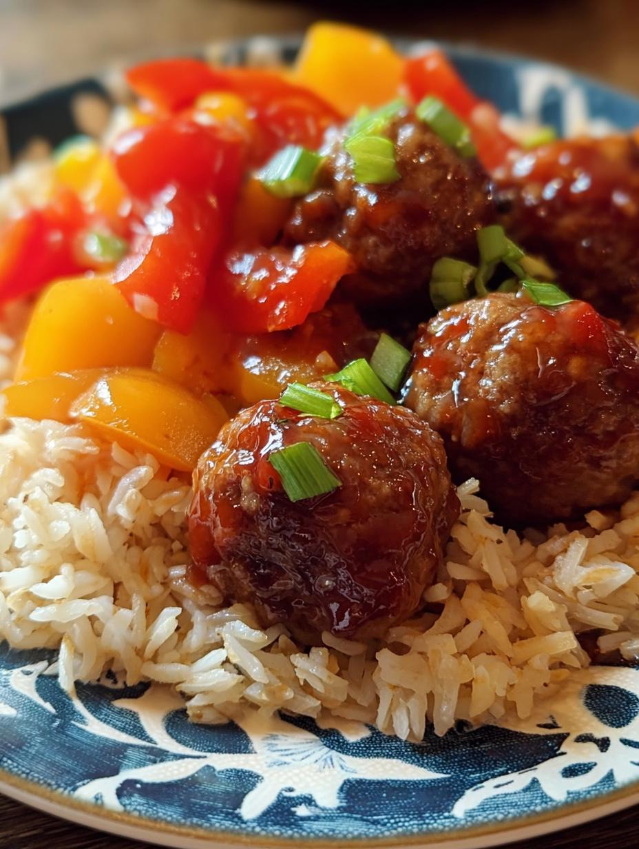 Sweet Sour Meatballs: Amazing 10-Minute Recipe - Sweet Sour Meatballs - main visual representation