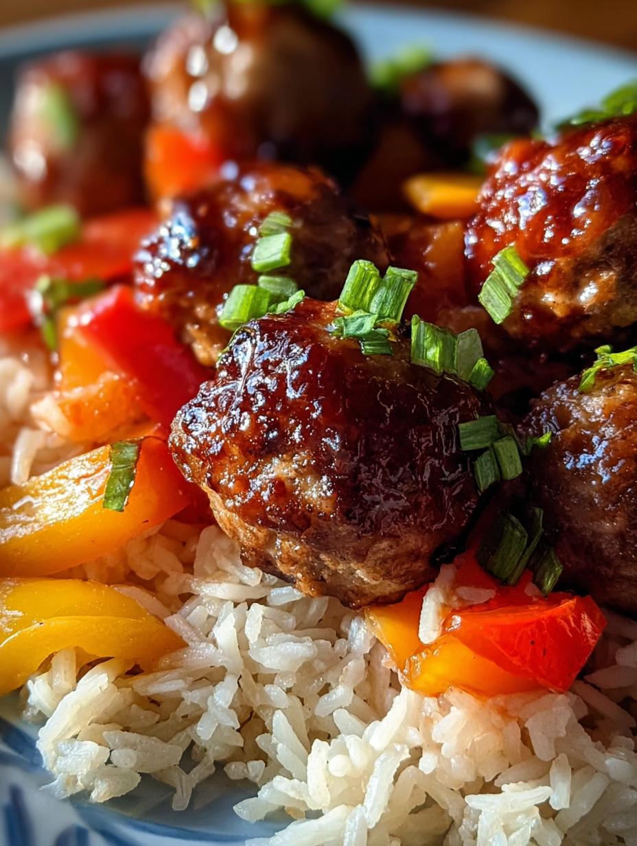 Sweet Sour Meatballs: Amazing 10-Minute Recipe - Sweet Sour Meatballs - additional detail