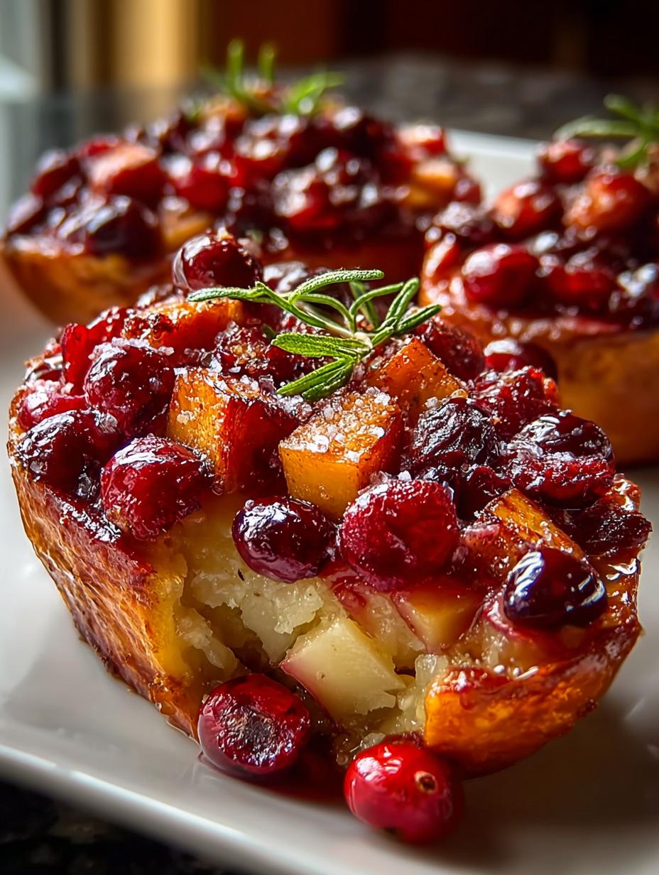 Sweet Tangy Cranberry Apple