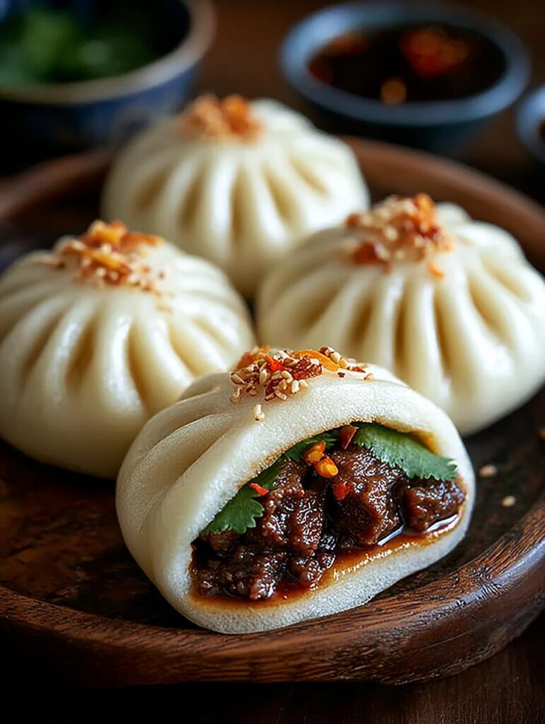 Tender Beef Bao Buns