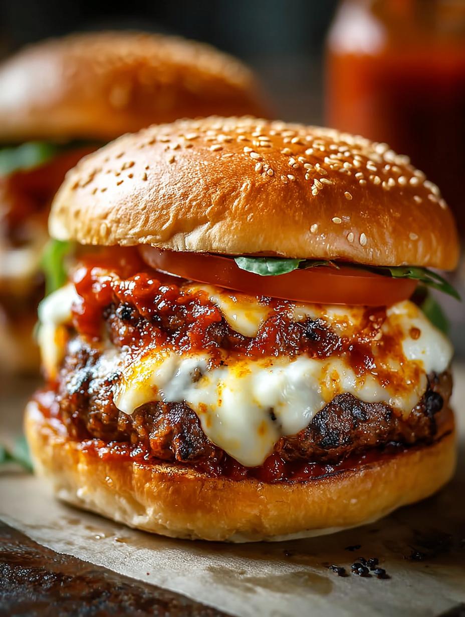 These Pizza Burgers Are