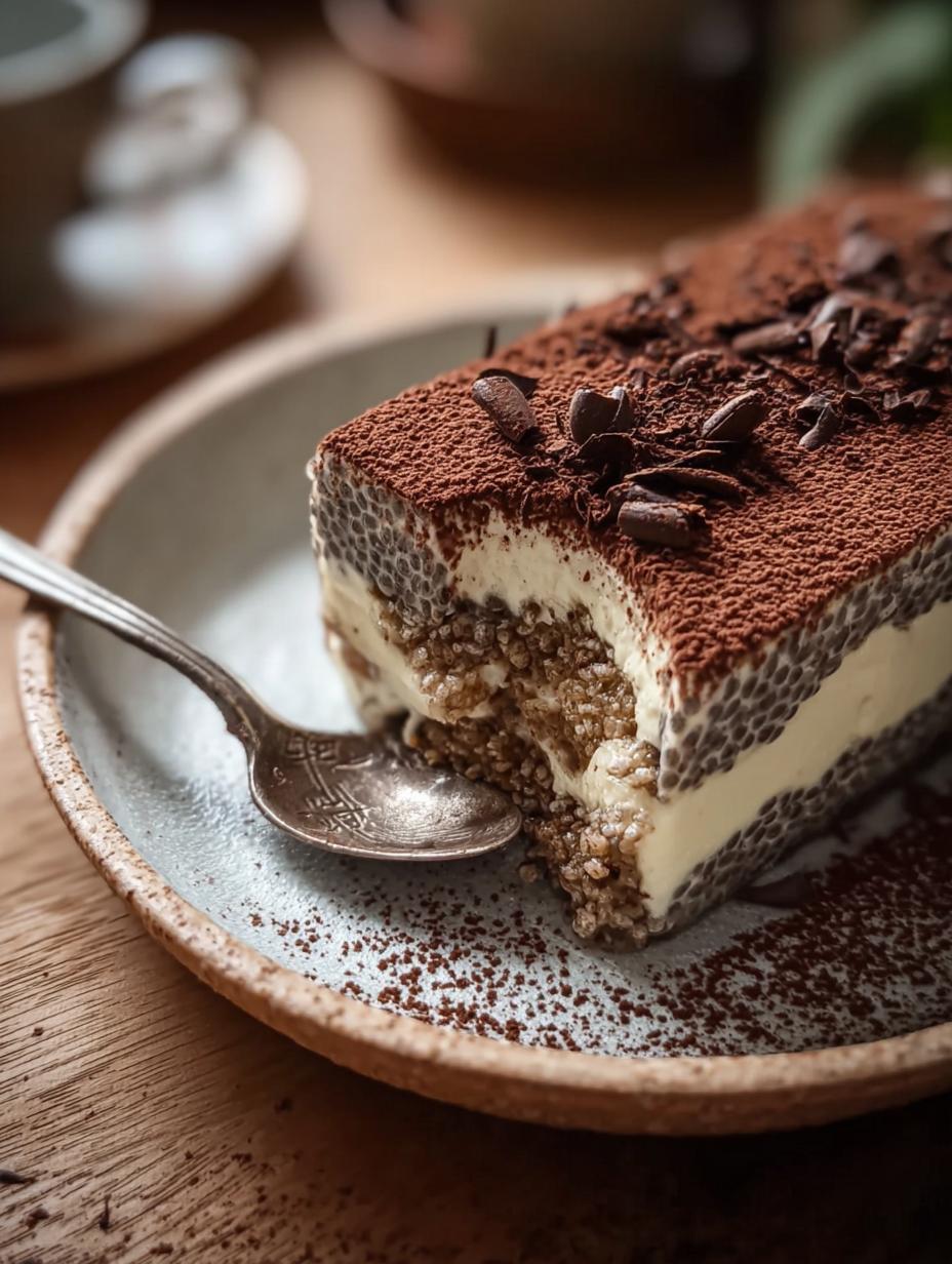 Tiramisu Chia Pudding: 5-Star Decadent Delight 5 Tiramisu Chia Pudding: 5-Star Decadent Delight - Tiramisu Chia Pudding - additional detail