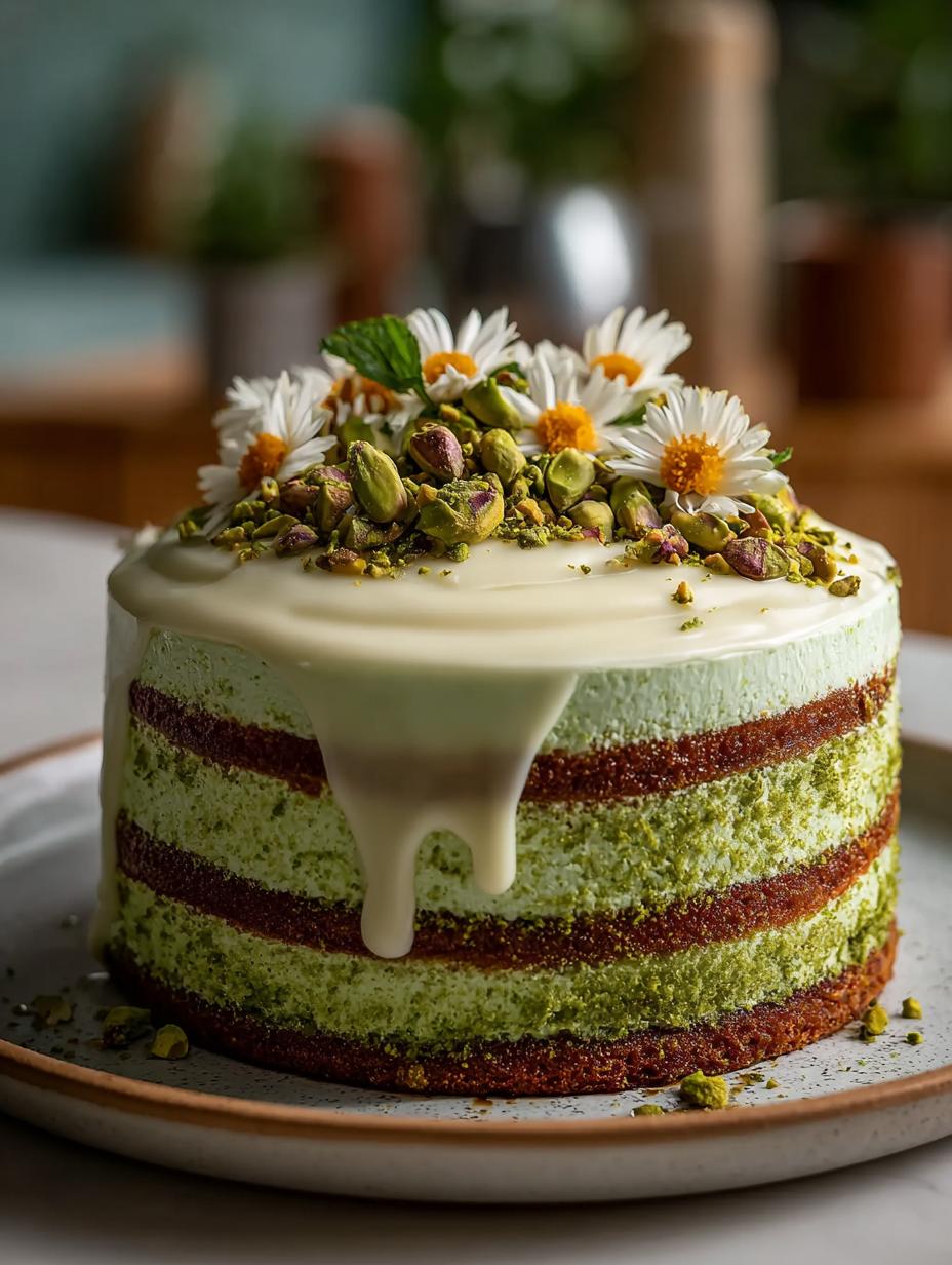 Tropical Pistachio Bliss Cake: 10 Reasons to Indulge - Tropical Pistachio Bliss Cake - main visual representation
