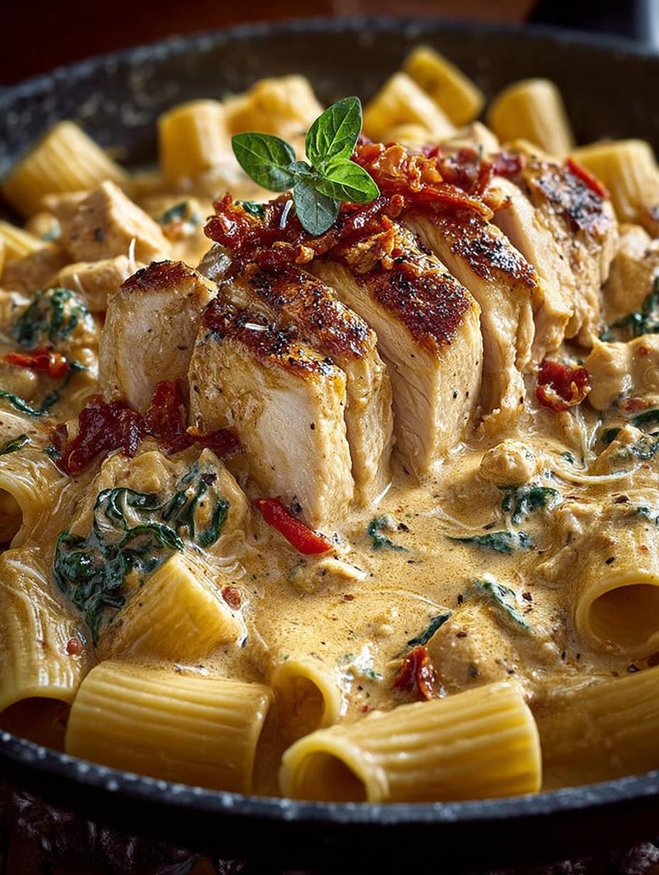 Tuscan Chicken Pasta: 6 Steps to Creamy Perfection - Tuscan Chicken Pasta - main visual representation