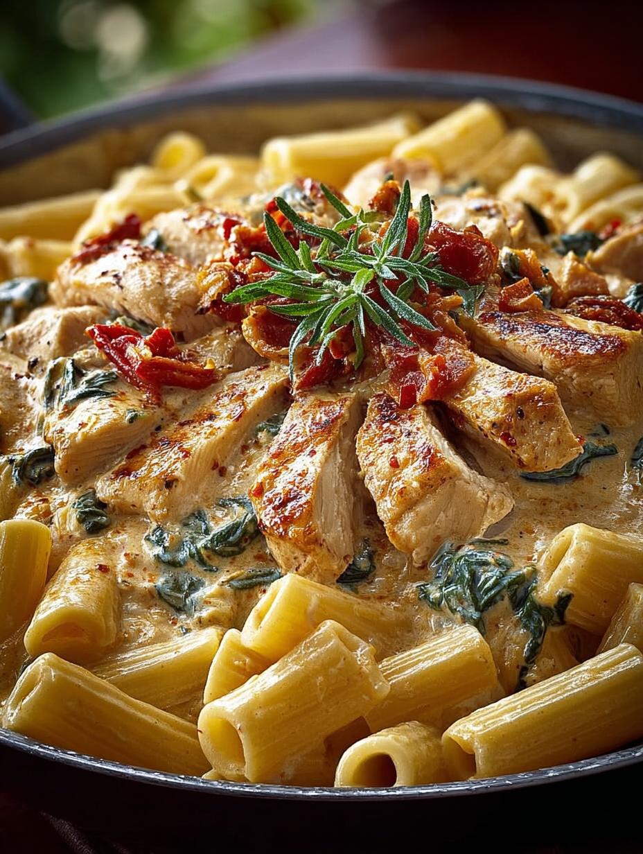 Tuscan Chicken Pasta