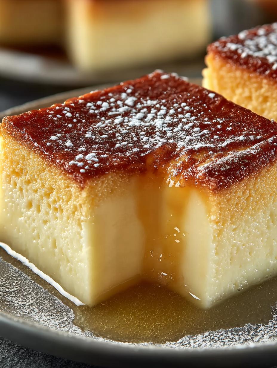 Delicious Vanilla Magic Custard Cake Recipe to Try Today - Vanilla Magic Custard Cake - additional detail