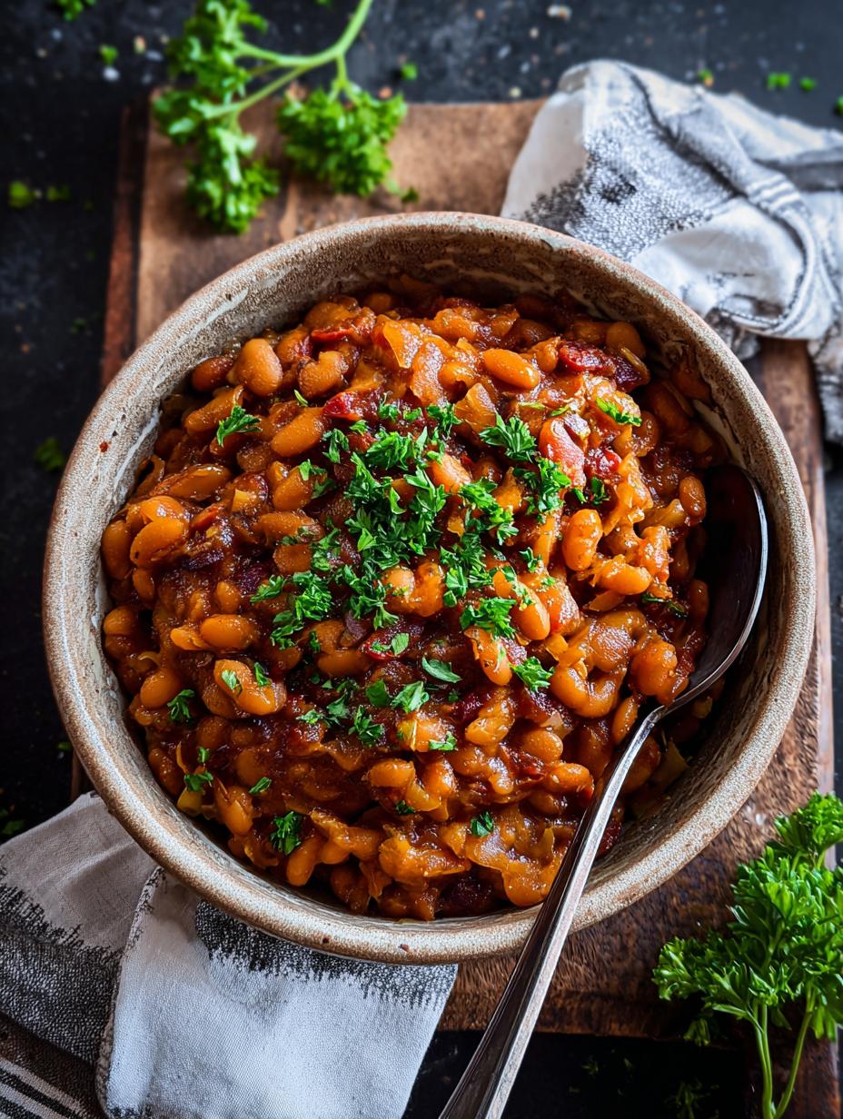 Delicious Vegan Baked Beans: 30 Minute Prep - Vegan Baked Beans - additional detail