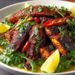 Vegan Blackened Banana Blossom