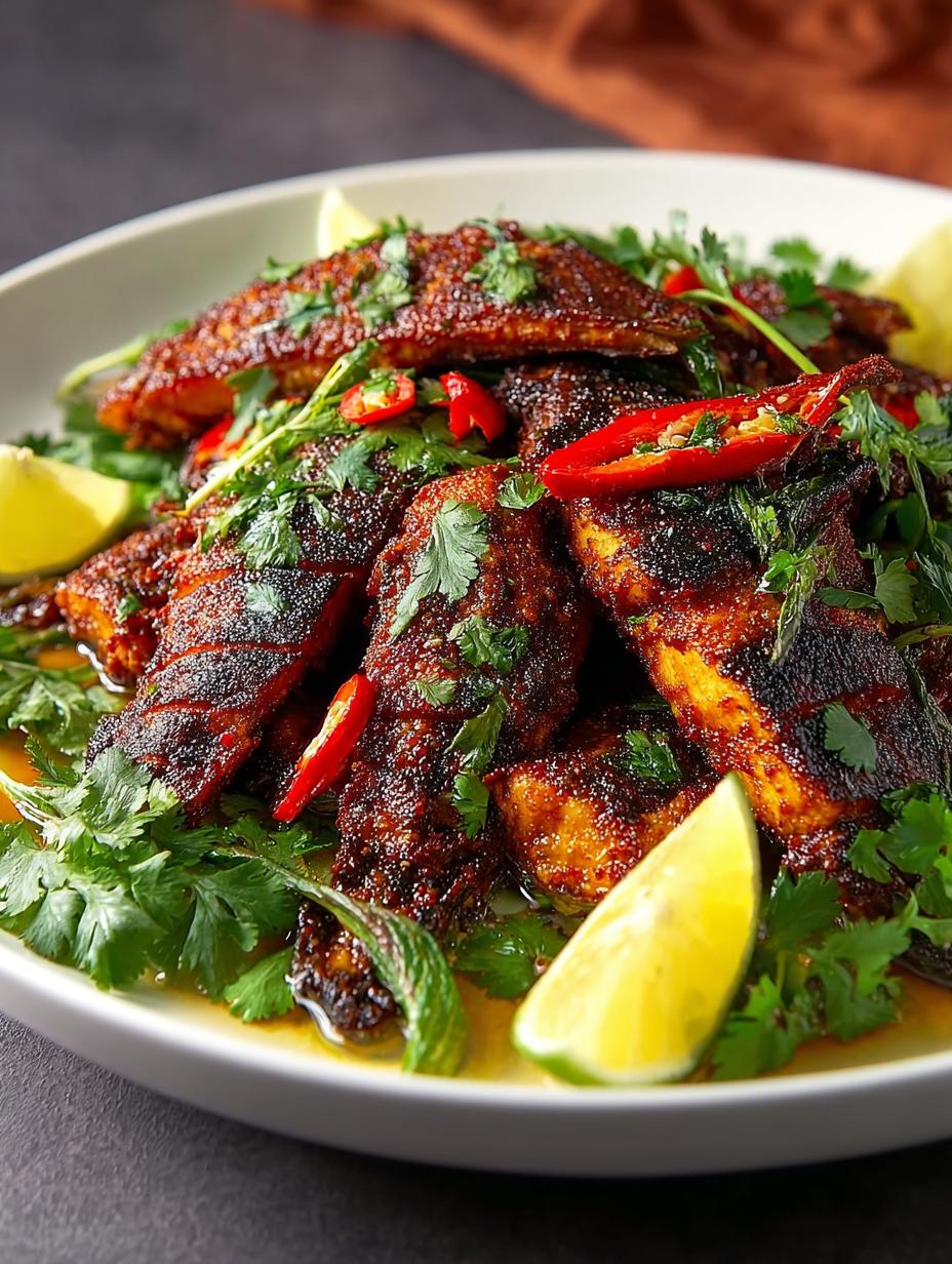 Vegan Blackened Banana Blossom