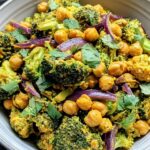Vegan Curried Broccoli Chickpea
