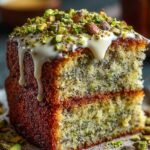 Vegan Pistachio Coffee Cake