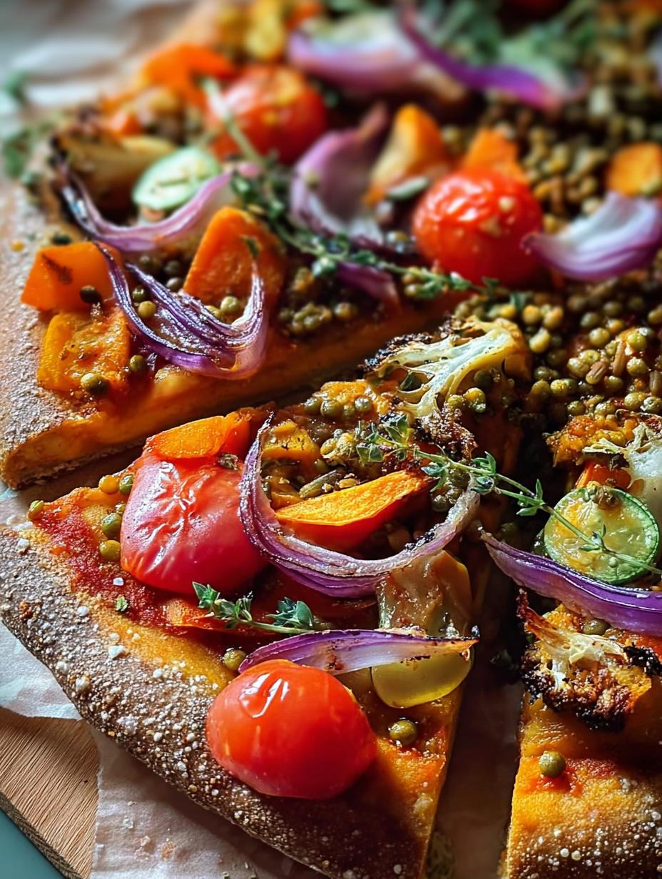 Vegan Pumpkin Pizza