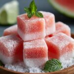 Watermelon Mochi