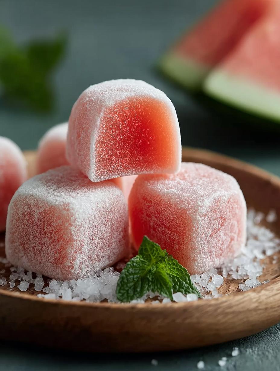 Watermelon Mochi: 4 Refreshing Steps to a Sweet Delight - Watermelon Mochi - additional detail