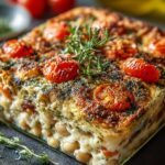 White Bean Pesto Bake