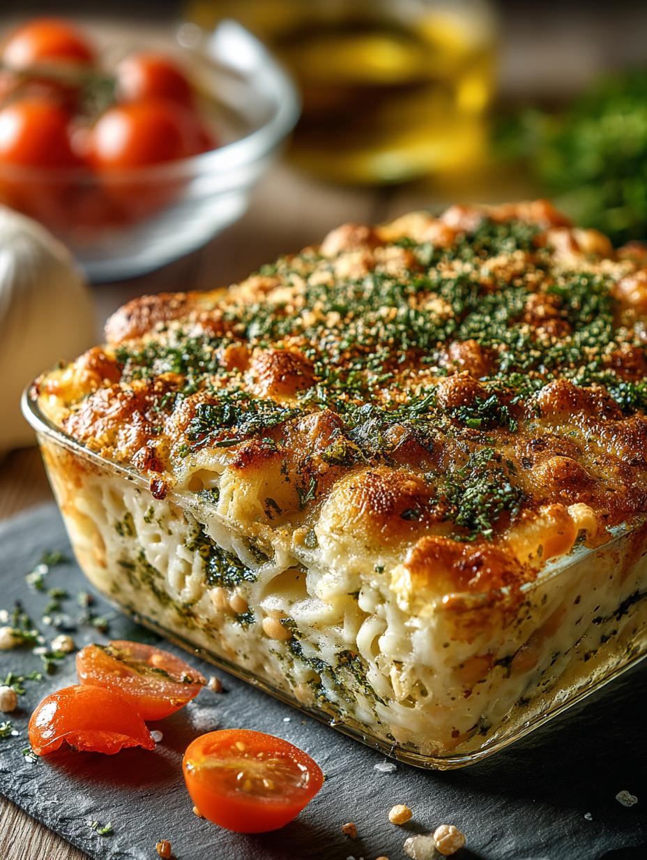 White Bean Pesto Bake: 5 Reasons to Try This Comfort Dish 6 White Bean Pesto Bake: 5 Reasons to Try This Comfort Dish - White Bean Pesto Bake - additional detail