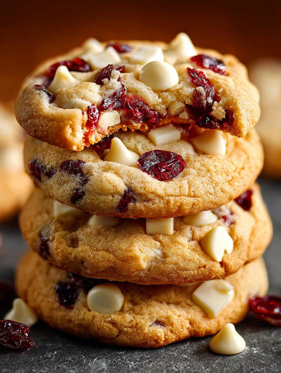 Irresistible White Chocolate Cranberry Cookies for You - White Chocolate Cranberry Cookies - additional detail