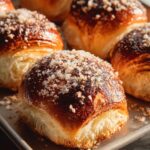 Winter Coffee Brioche Buns