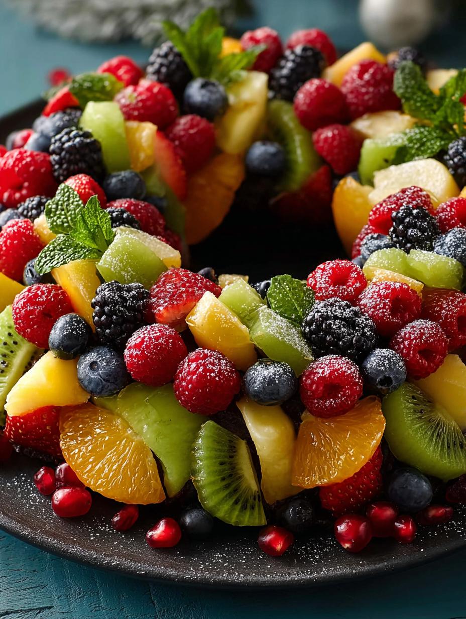 Wreath Fruit Salad