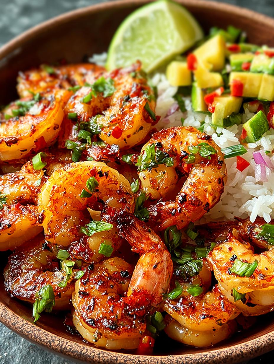 Zesty Chili Lime Shrimp