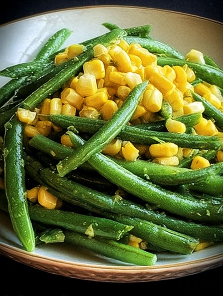 Zesty Green Beans Corn: 7 Minute Flavor Burst 5 Zesty Green Beans Corn: 7 Minute Flavor Burst - Zesty Green Beans Corn - additional detail
