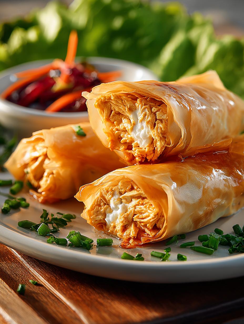 Buffalo Chicken Phyllo Wraps: 5 Simple Steps to Delight - ?utm Source=rss&utm Medium=rss&utm Campaign=buffalo - additional detail