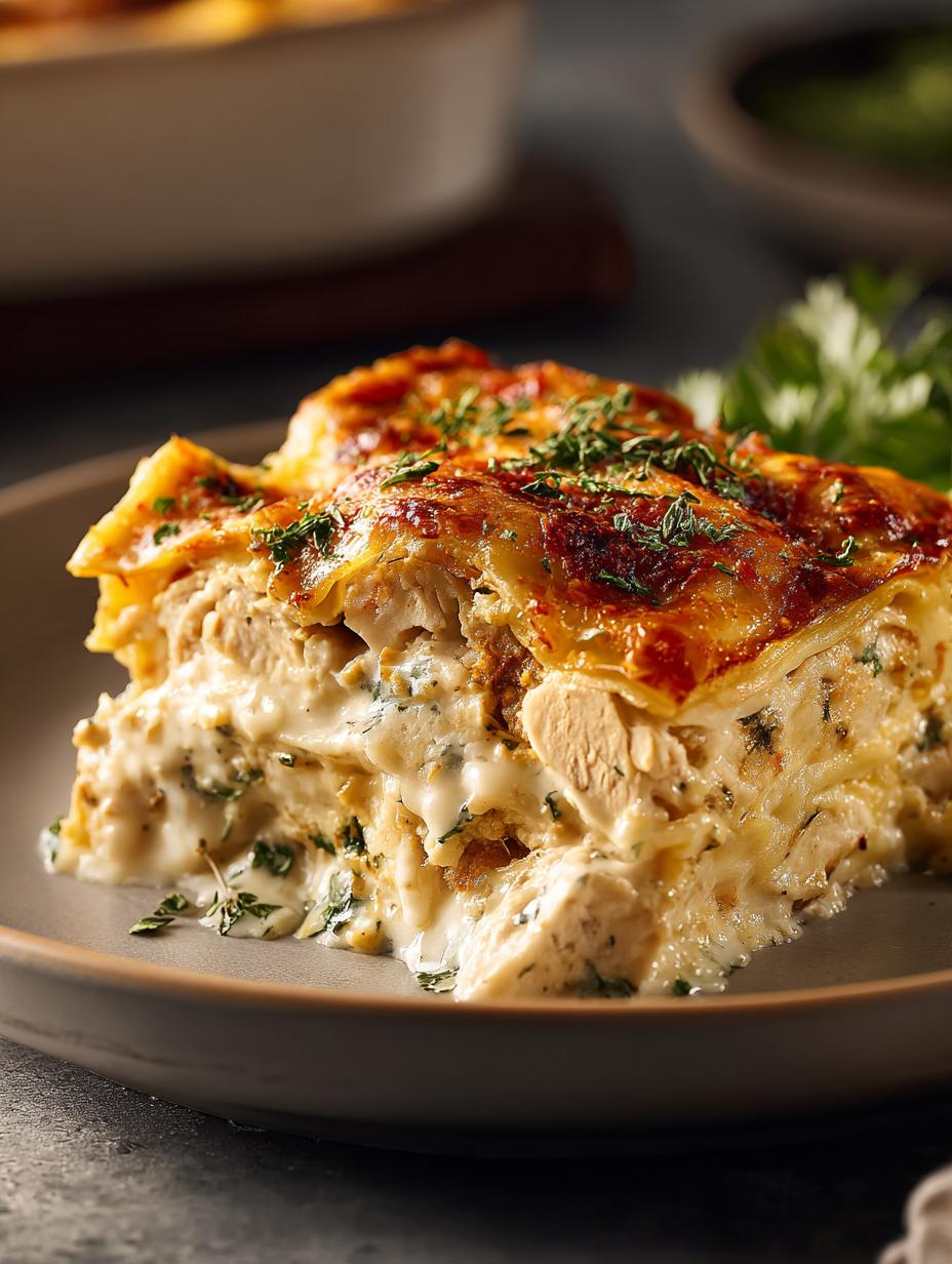 Creamy Chicken Lasagna: 8 Layers of Pure Comfort 5 Creamy Chicken Lasagna: 8 Layers of Pure Comfort - ?utm Source=rss&utm Medium=rss&utm Campaign=cool - main visual representation