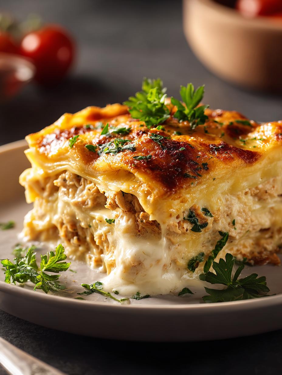 Creamy Chicken Lasagna: 8 Layers of Pure Comfort - ?utm Source=rss&utm Medium=rss&utm Campaign=cool - additional detail