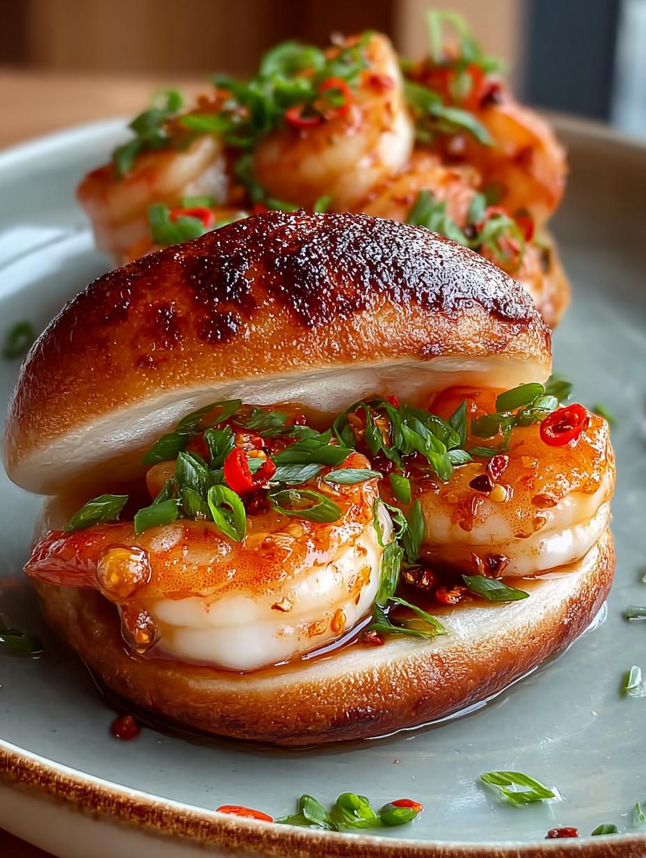 Air Fried Prawn Bao
