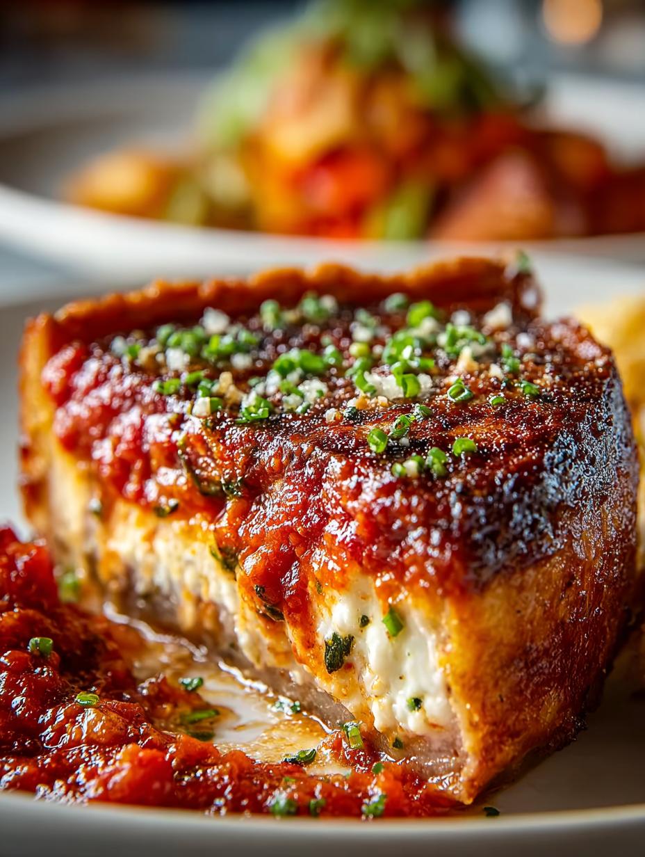 Authentic Chicago Style Deep Dish Pizza Recipe: 8 Steps 5 Authentic Chicago Style Deep Dish Pizza Recipe: 8 Steps - Authentic Chicago Style Deep - main visual representation