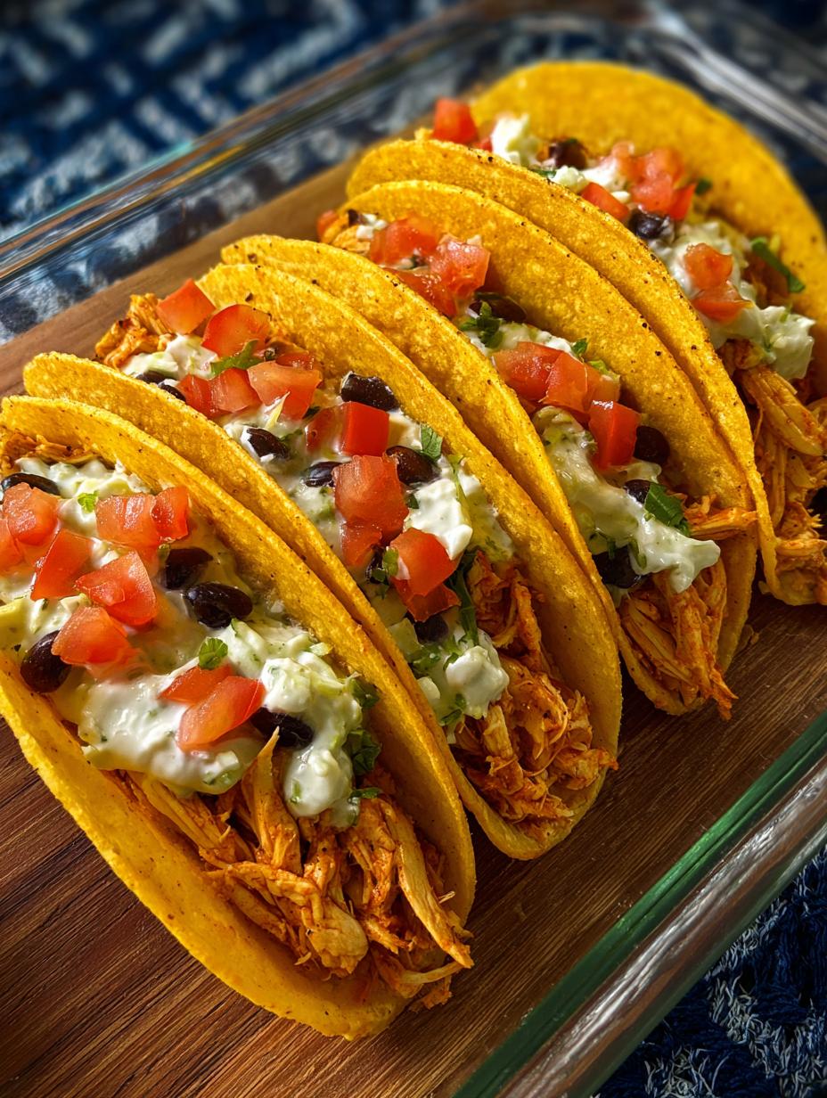 Baked Chicken Tacos