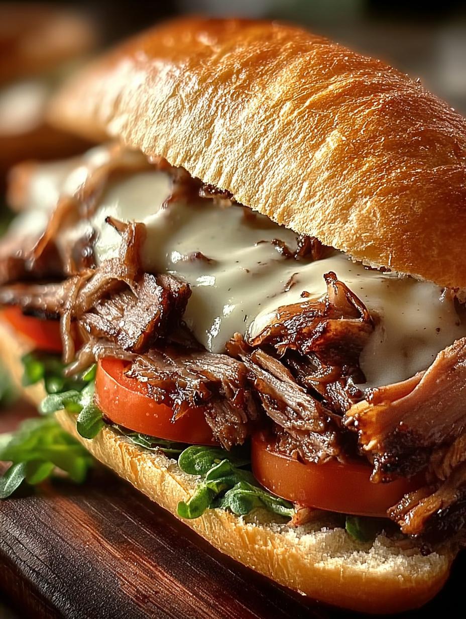 Tender Beef Sandwiches: 8 Hours to Flavorful Perfection 6 Tender Beef Sandwiches: 8 Hours to Flavorful Perfection - Beef Sandwiches - additional detail