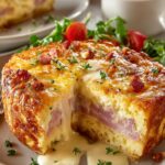 Bisquick Impossible Ham Cheese