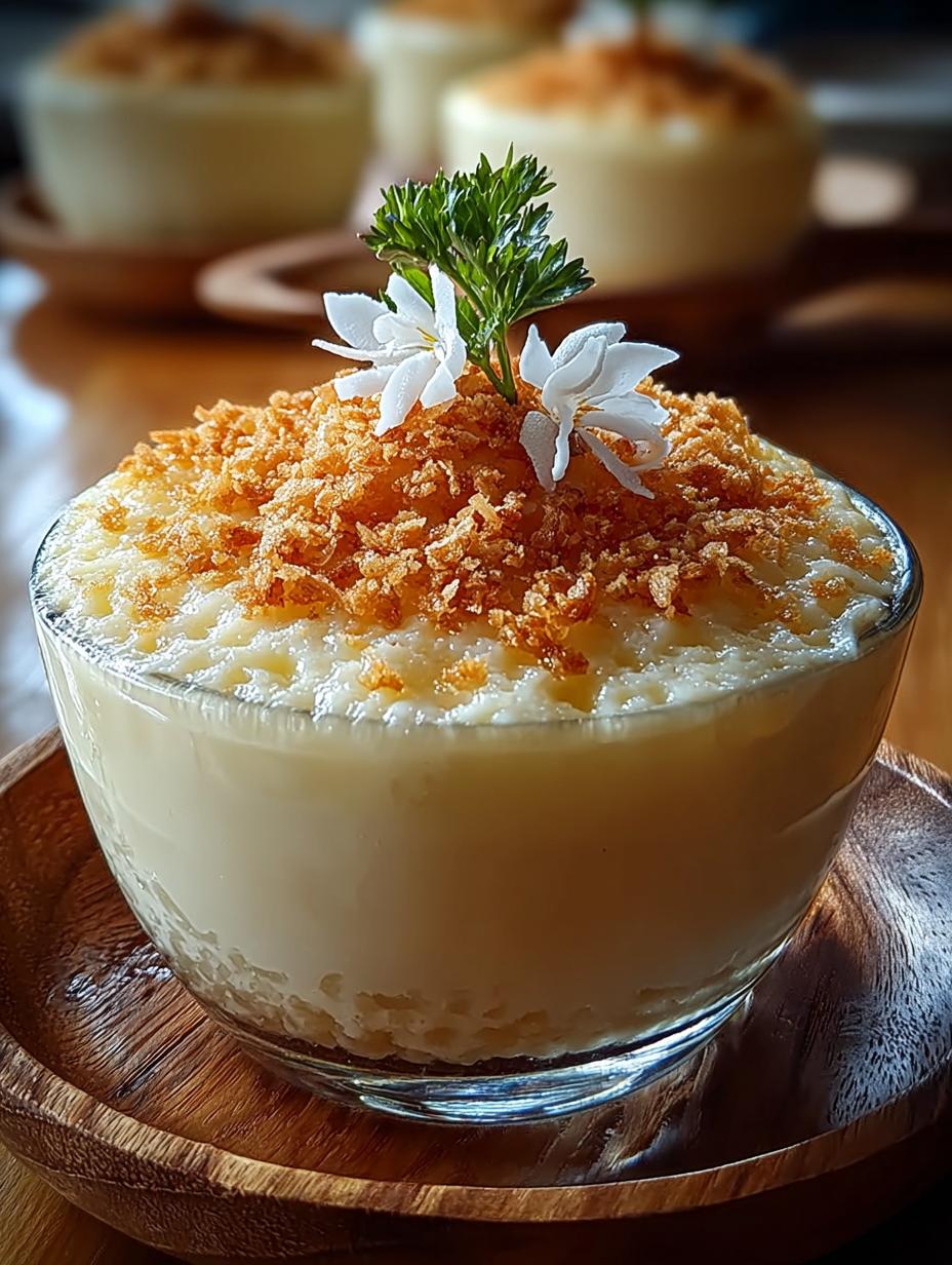 Brazilian Coconut Pudding Manjar