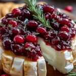 Brie Cheese Cranberry Christmas