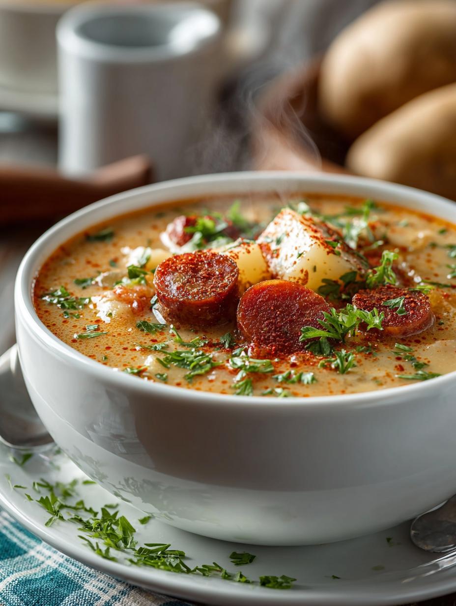 Cajun Potato Soup: 7 Reasons to Love This Comfort Dish 5 Cajun Potato Soup: 7 Reasons to Love This Comfort Dish - Cajun Potato Soup - main visual representation