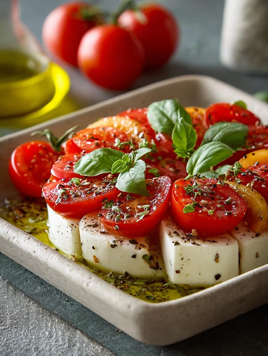 Delicious Caprese Dip: A Creamy Italian Delight 5 Delicious Caprese Dip: A Creamy Italian Delight - Caprese Dip - main visual representation