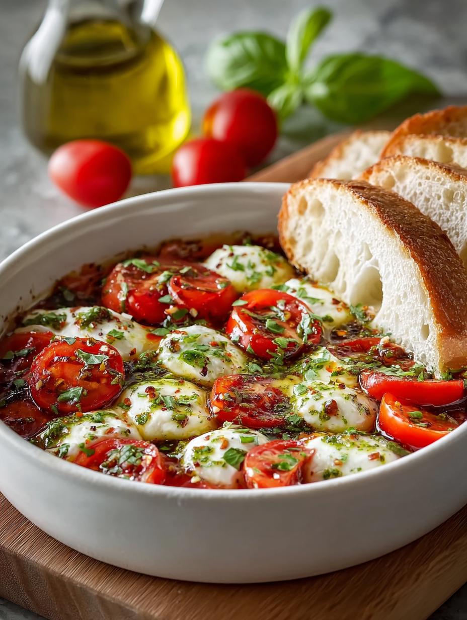 Delicious Caprese Dip: A Creamy Italian Delight - Caprese Dip - additional detail