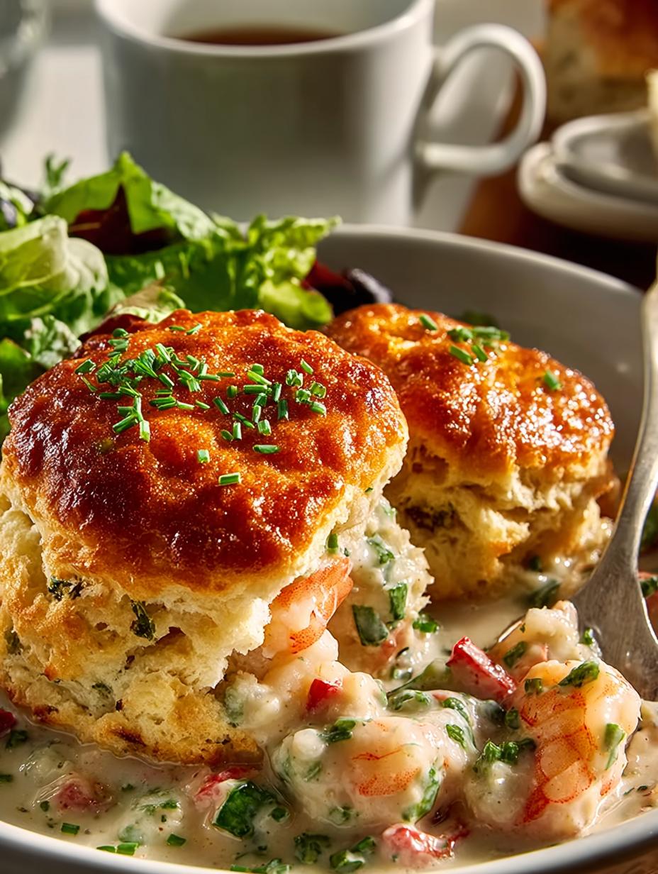 Cheddar Bay Biscuit Seafood Pot Pie: 6 Comforting Steps 5 Cheddar Bay Biscuit Seafood Pot Pie: 6 Comforting Steps - Cheddar Bay Biscuit Seafood - main visual representation