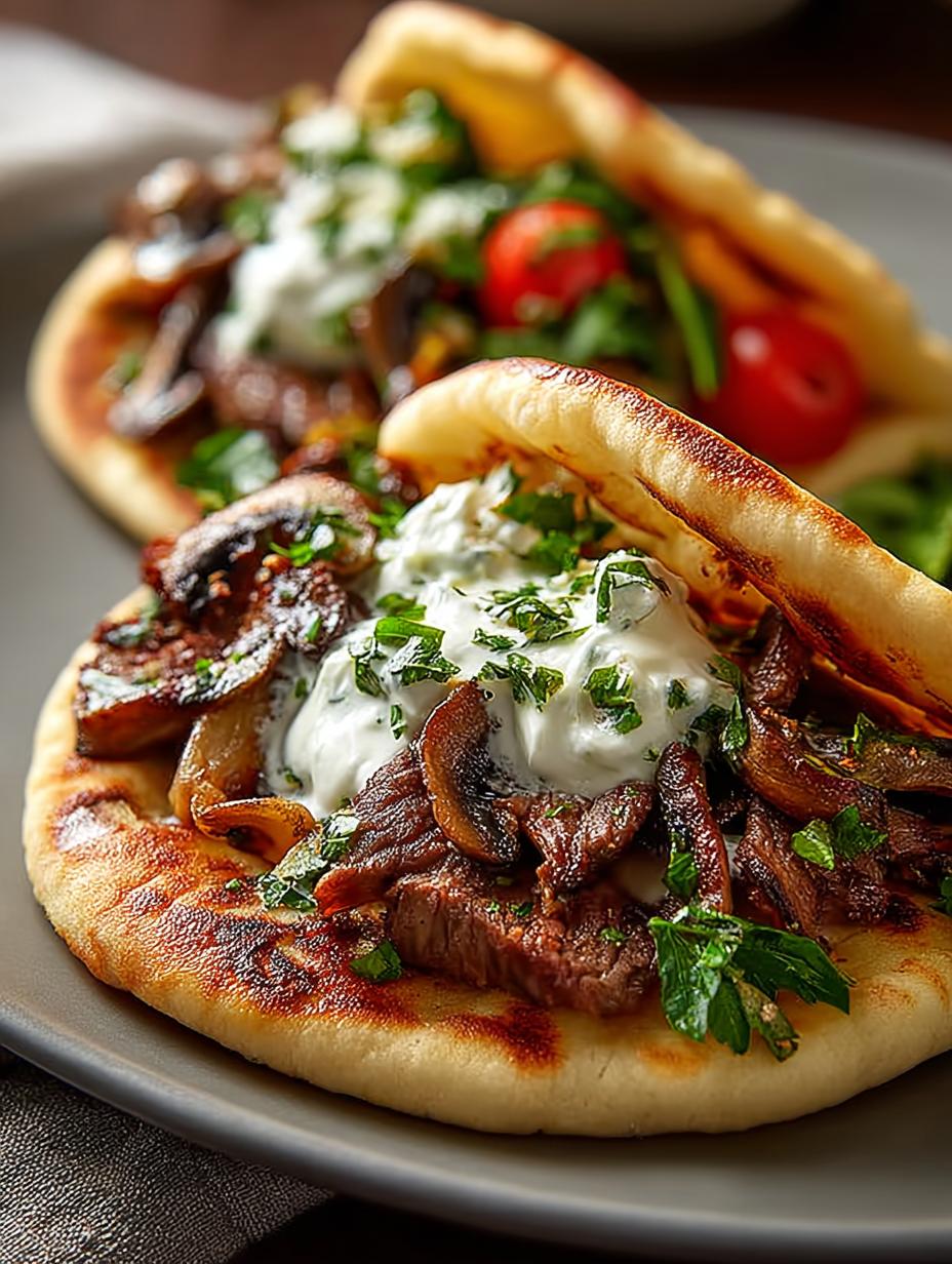 Cheesy Beef Mushroom Pita: 7 Irresistible Filling Secrets - Cheesy Beef Mushroom Pita - additional detail