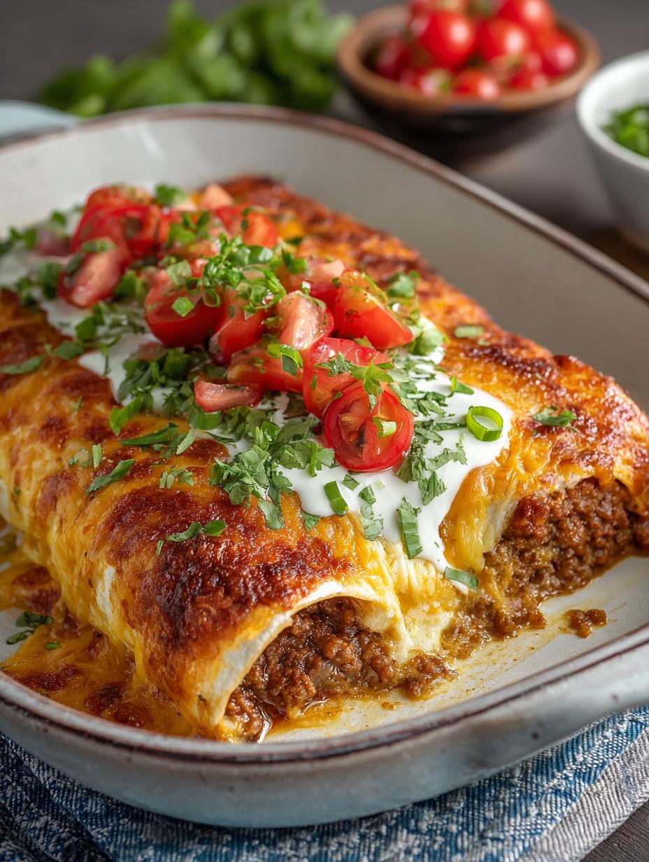 Cheesy Ground Beef Enchiladas: 5 Steps to Comfort Food 6 Cheesy Ground Beef Enchiladas: 5 Steps to Comfort Food - Cheesy Ground Beef Enchiladas - additional detail