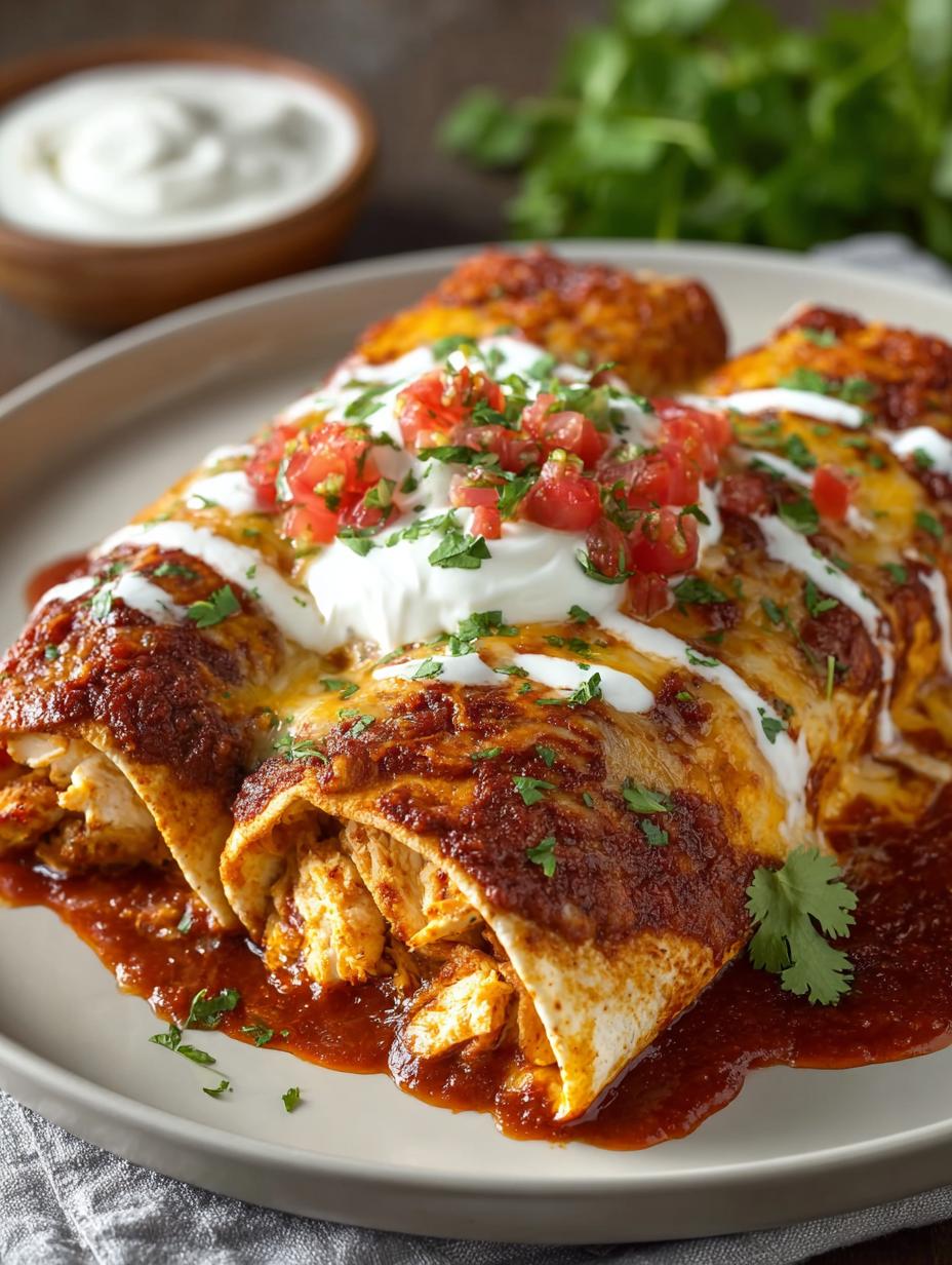 Chicken Enchiladas