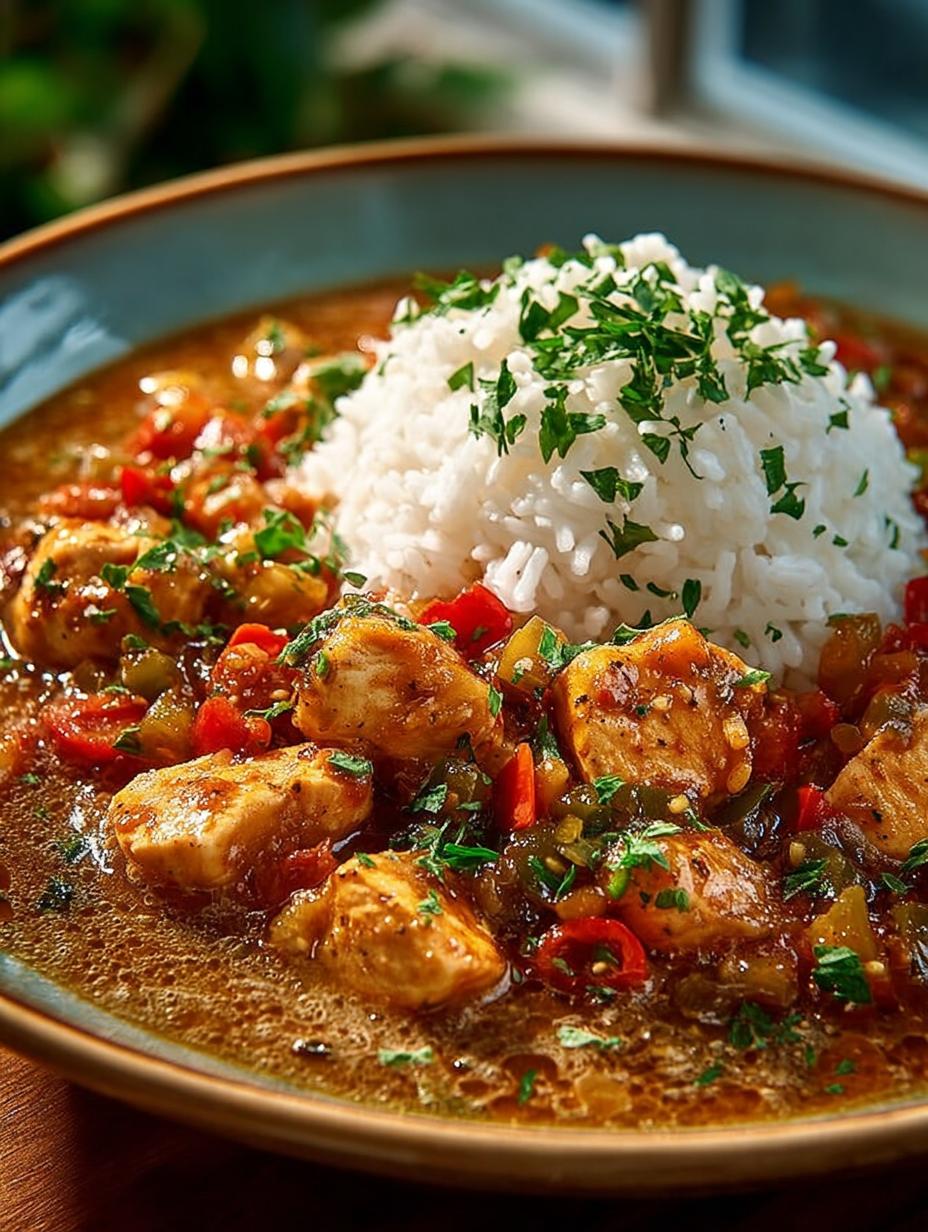 Chicken Etouffee