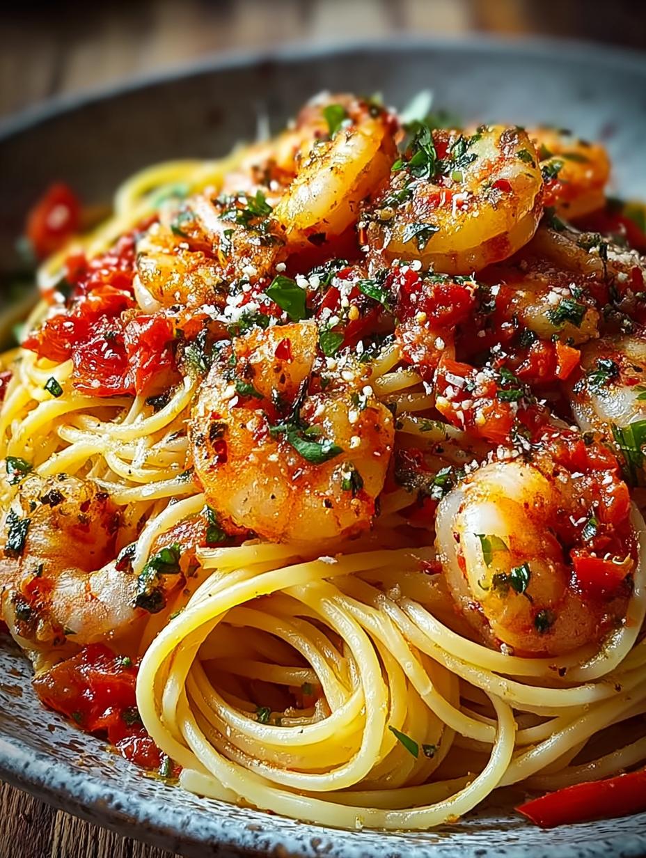 Delicious Chilli Garlic Prawn Pasta in 30 Minutes 5 Delicious Chilli Garlic Prawn Pasta in 30 Minutes - Chilli Garlic Prawn Pasta - main visual representation