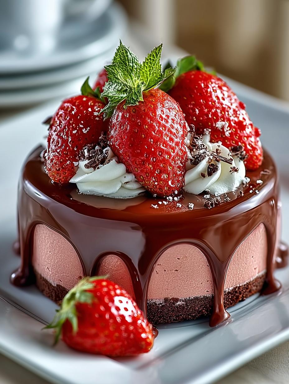 Chocolate Dipped Strawberry Mousse: 8 Reasons to Indulge 5 Chocolate Dipped Strawberry Mousse: 8 Reasons to Indulge - Chocolate Dipped Strawberry Mousse - main visual representation