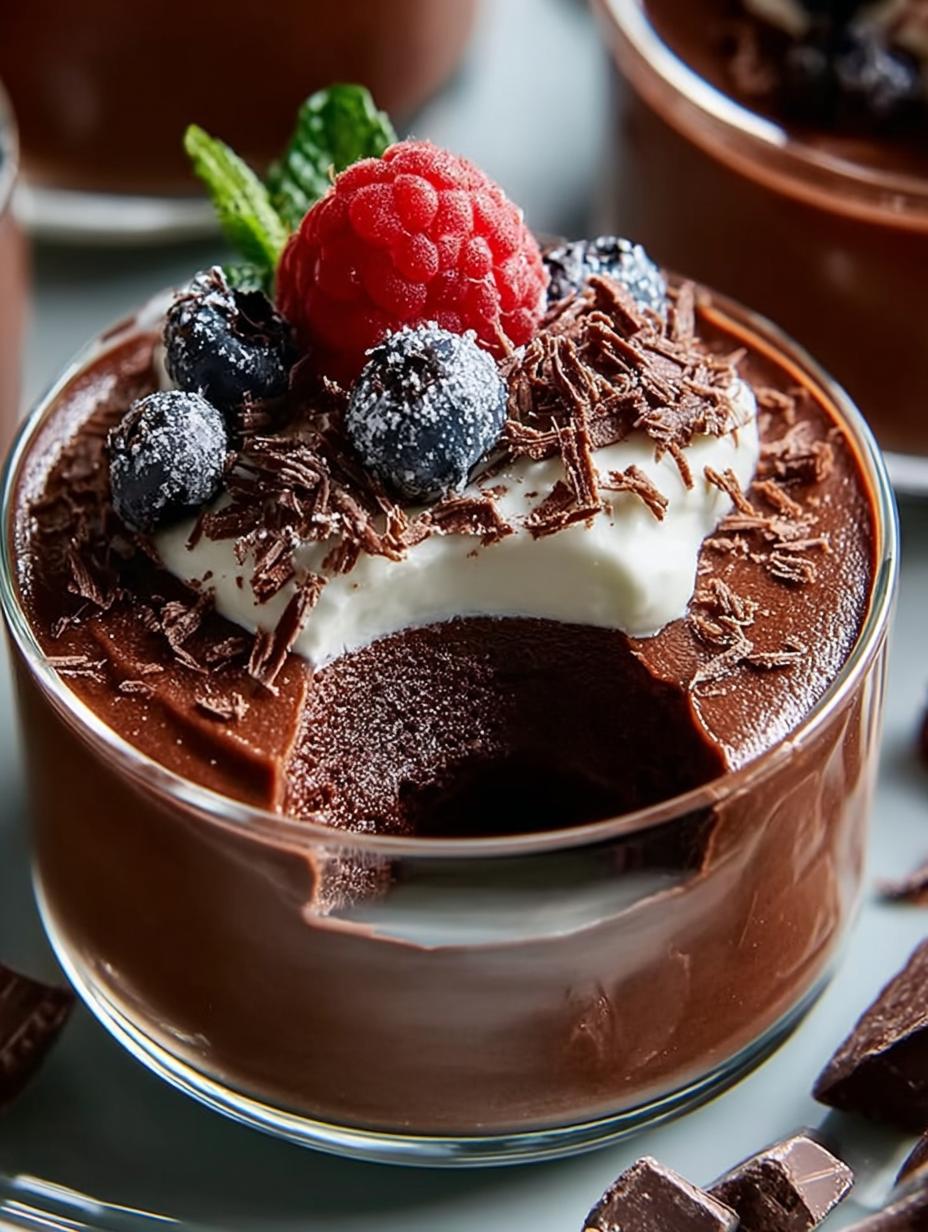 Chocolate Greek Yogurt Dessert